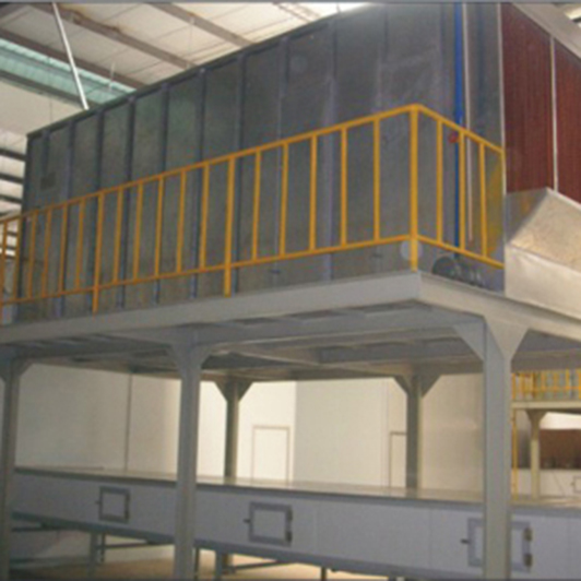 Waste gas treatment equipment